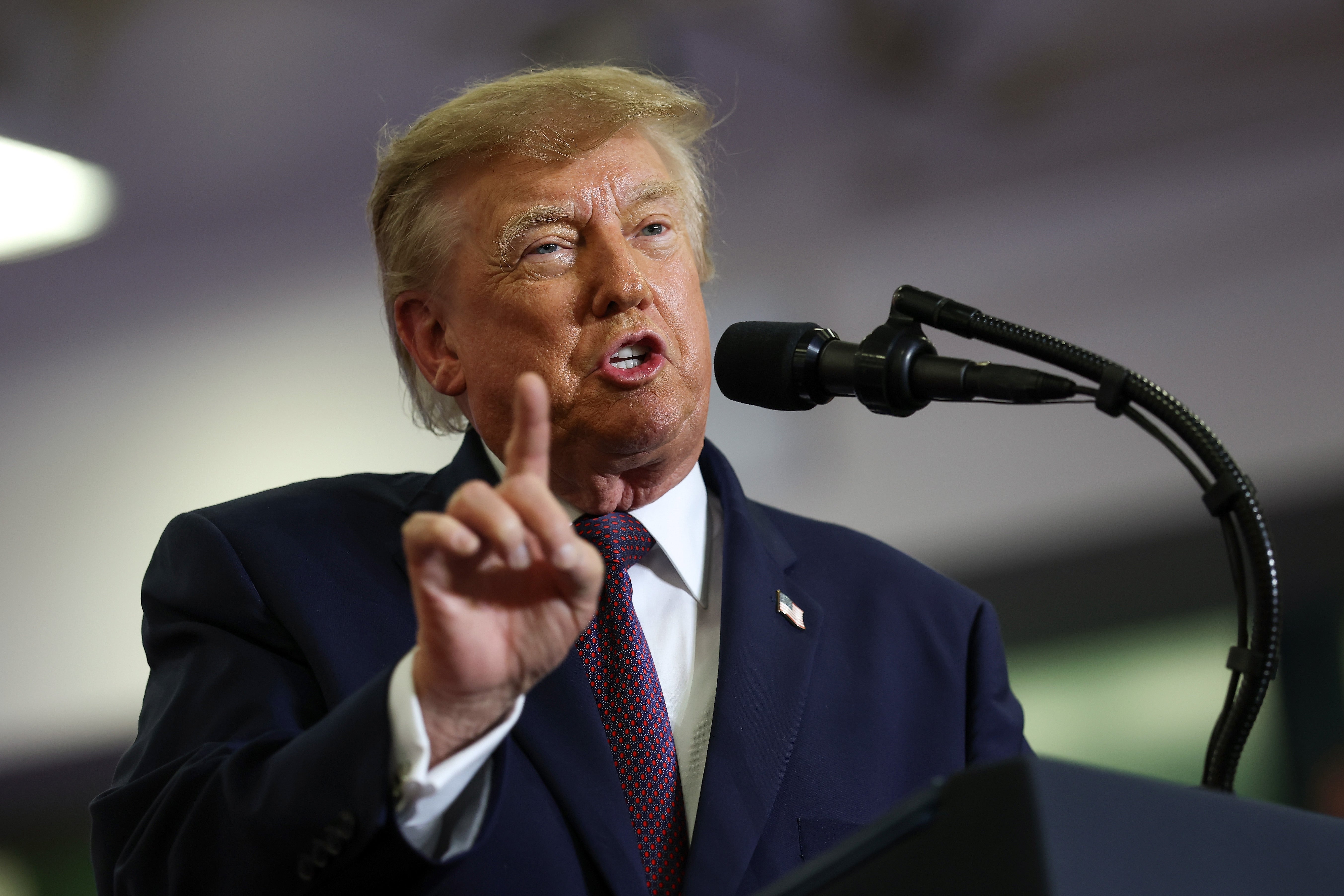 President Donald Trump’s approval rating dropped to 30 percent earlier this month, according to Pew Research Center polling