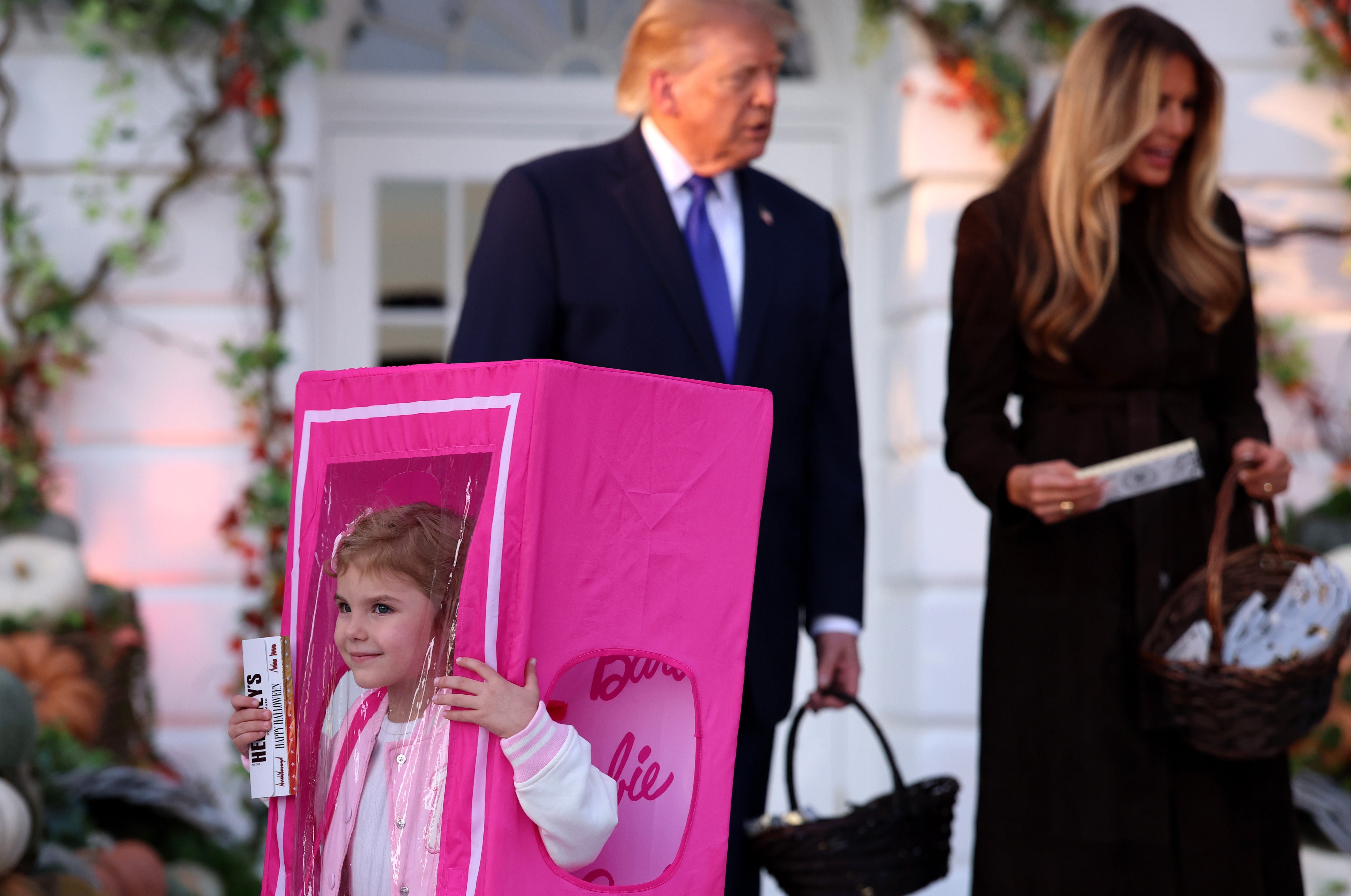 There were also kids dressed up as Barbie, racecar drivers, Toy Story characters, dinosaurs and animals from Winnie the Pooh
