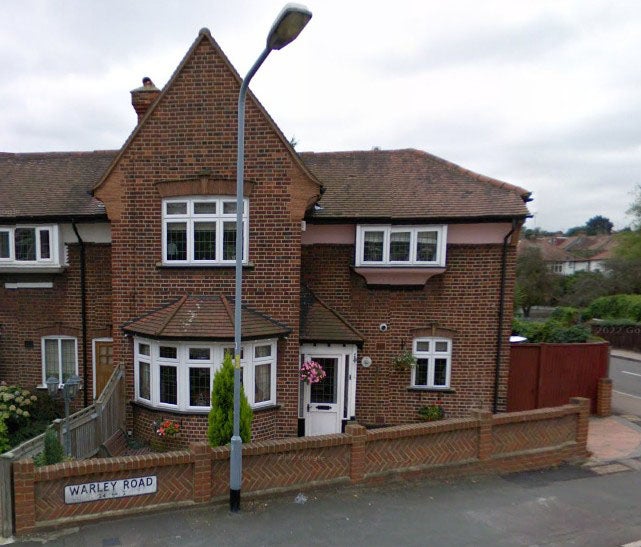 Former home of Karen Imber, who was involved in flooding row with Thames Water