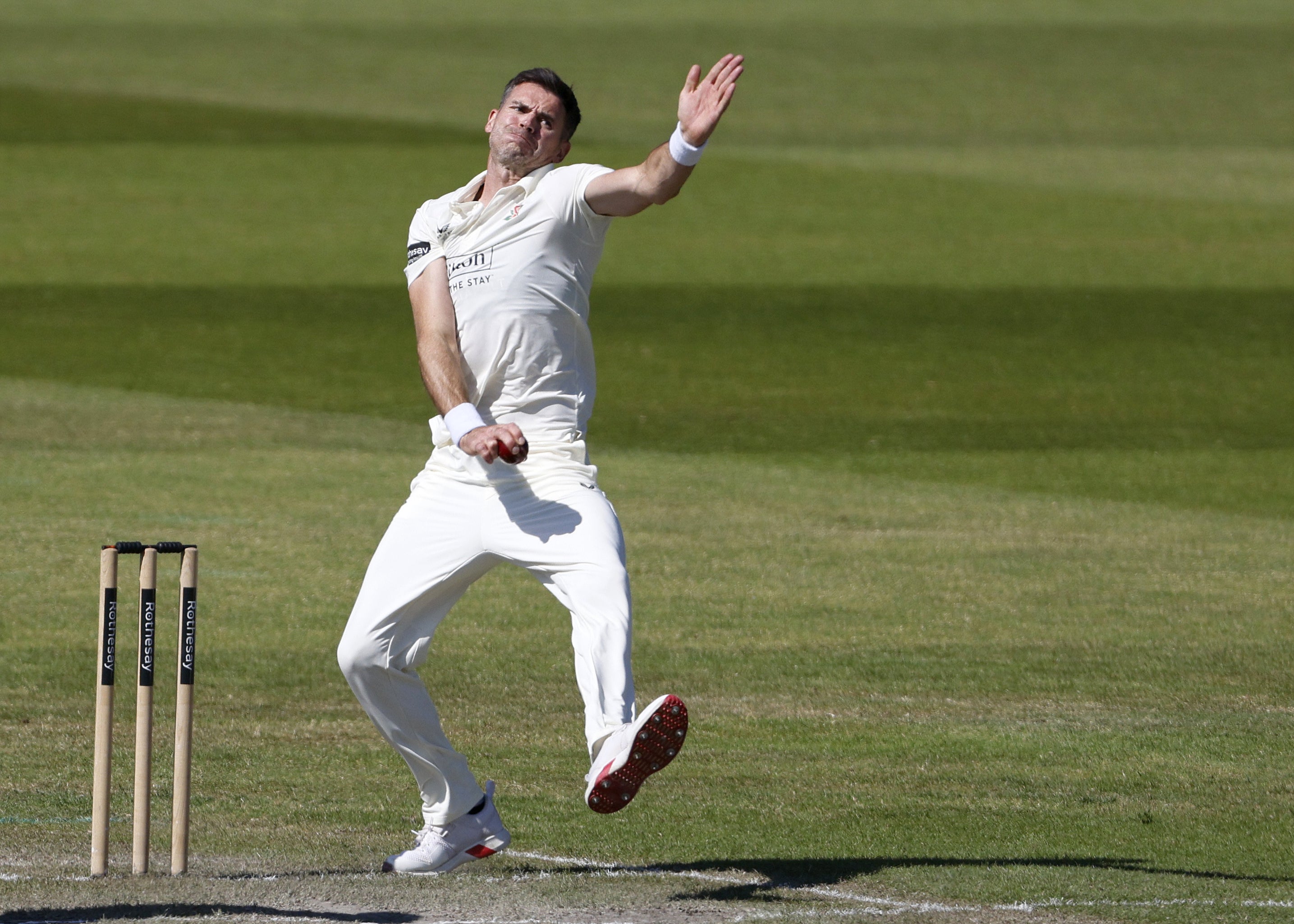 James Anderson took 443 first-class wickets for Lancashire (Richard Sellers/PA)