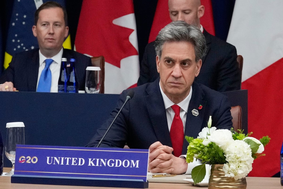 ‘We all know you are the aggressor’ in Ukraine, Miliband tells Russian envoy - The Independent