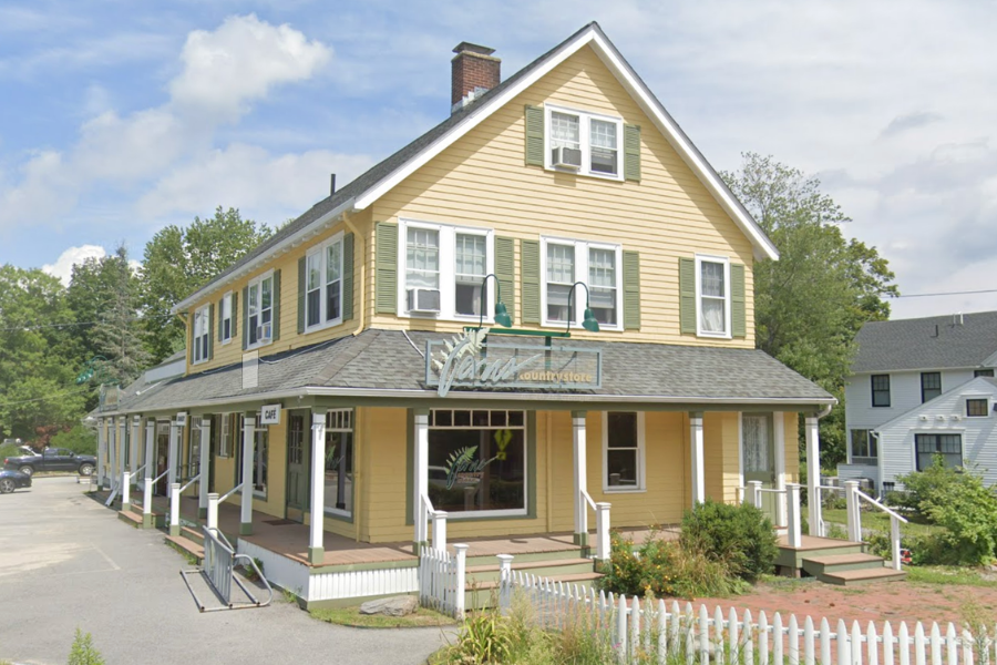 The sewage crisis in Carlisle, Massachusetts, resurfaced when a couple seeking to reopen the shuttered Ferns general store (pictured) discovered its property could not safely accommodate a traditional septic system without risking contamination of nearby wells