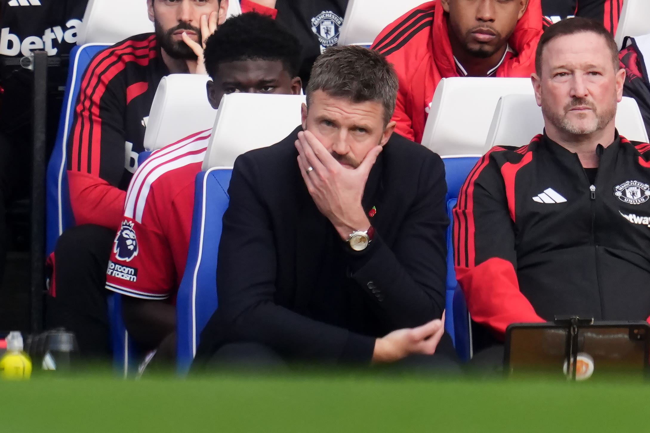 Carrick expects to be in charge in next week’s game against Roma