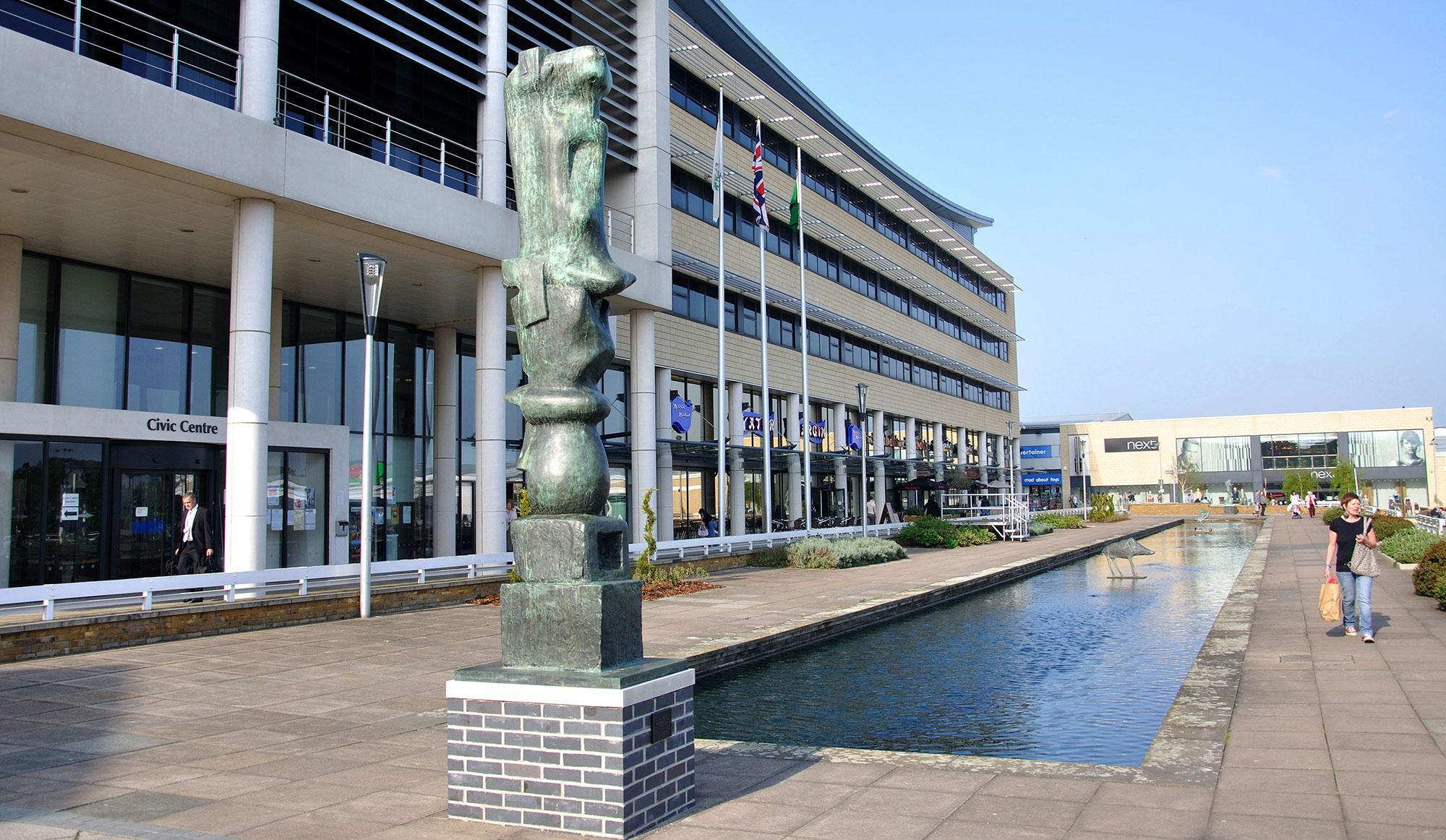 Harlow was built as one of Britain’s postwar new towns