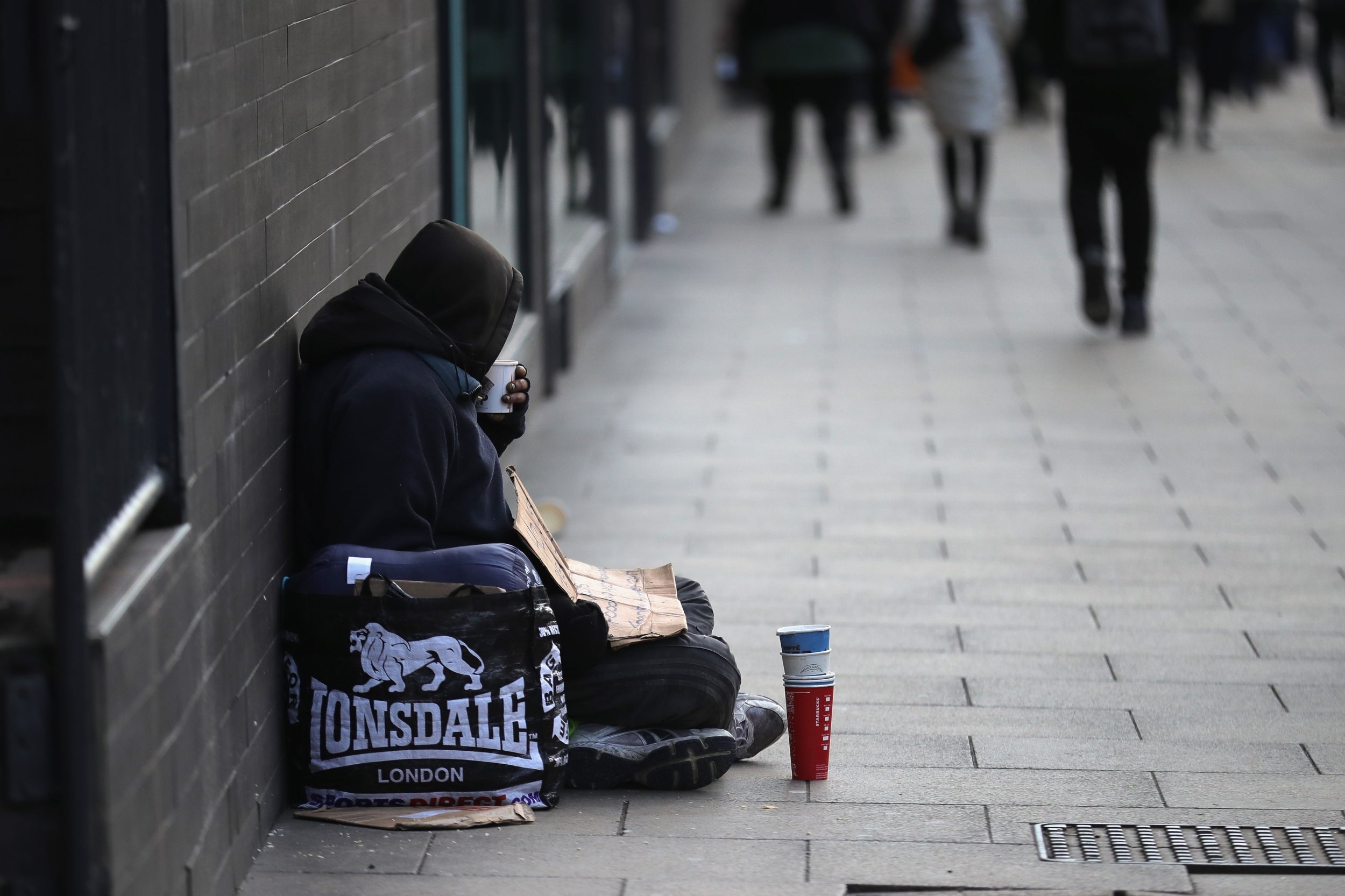 Nearly 150 people are known to have died while sleeping rough last year (Getty)