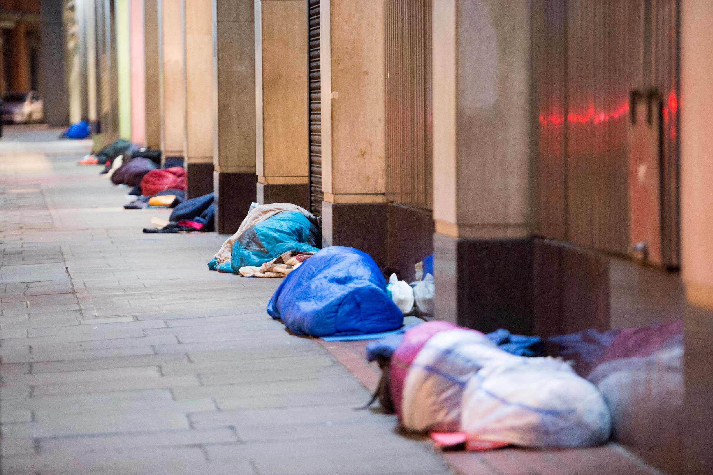 More than 170,000 people are estimated to be homeless in London (Jeremy Selwyn)