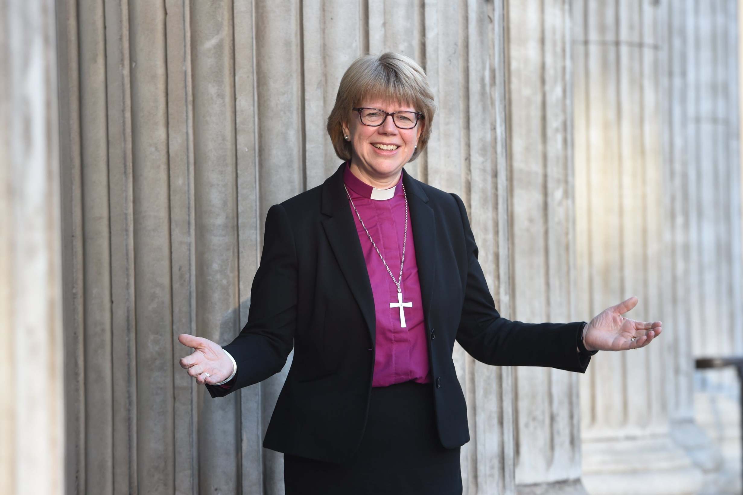 The Right Reverend Dame Sarah Mullally gave her support (Jeremy Selwyn)
