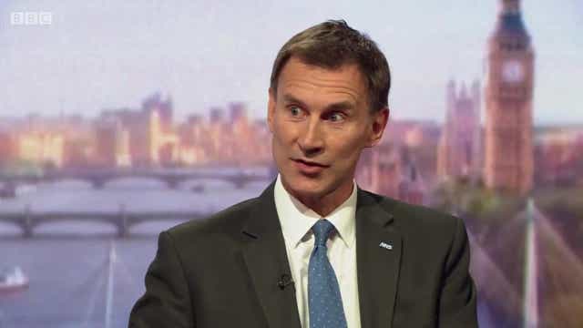 Jeremy Hunt asked why nurses are having to go to food banks