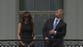 White House appears to troll Trump on eclipse day by sharing iconic picture of president staring at the sun