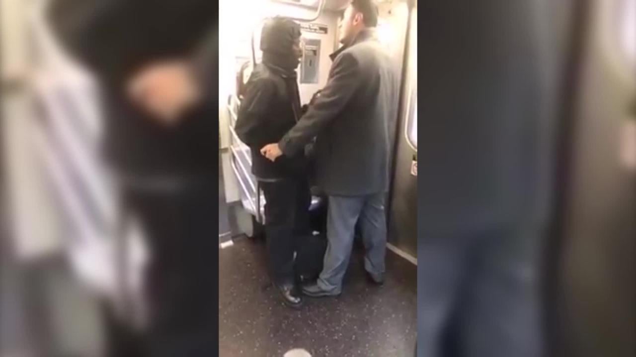 Sexy pole dance girls in nyc subway clip photo 858