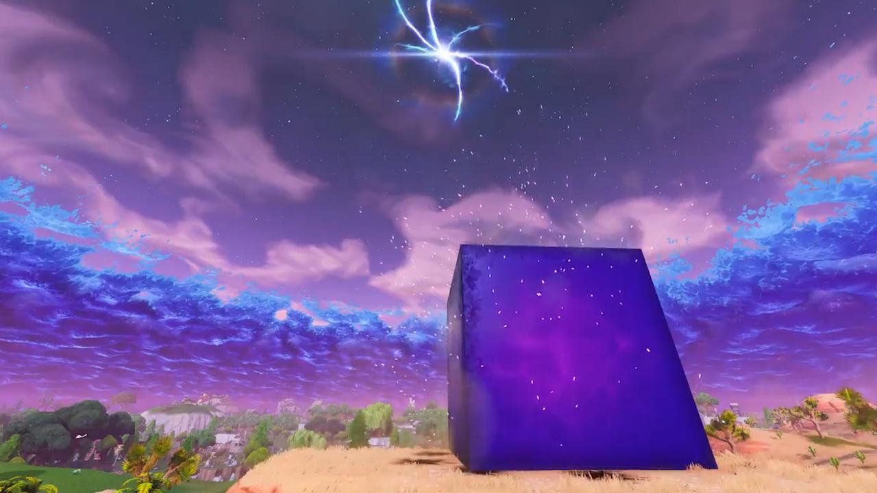 fortnite battle royale what is the mysterious purple cube and where is it going the independent - when does the cube move in fortnite