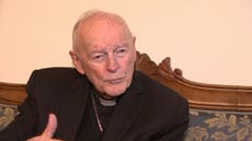 Pope knew former Newark archbishop was having sex with seminarians 