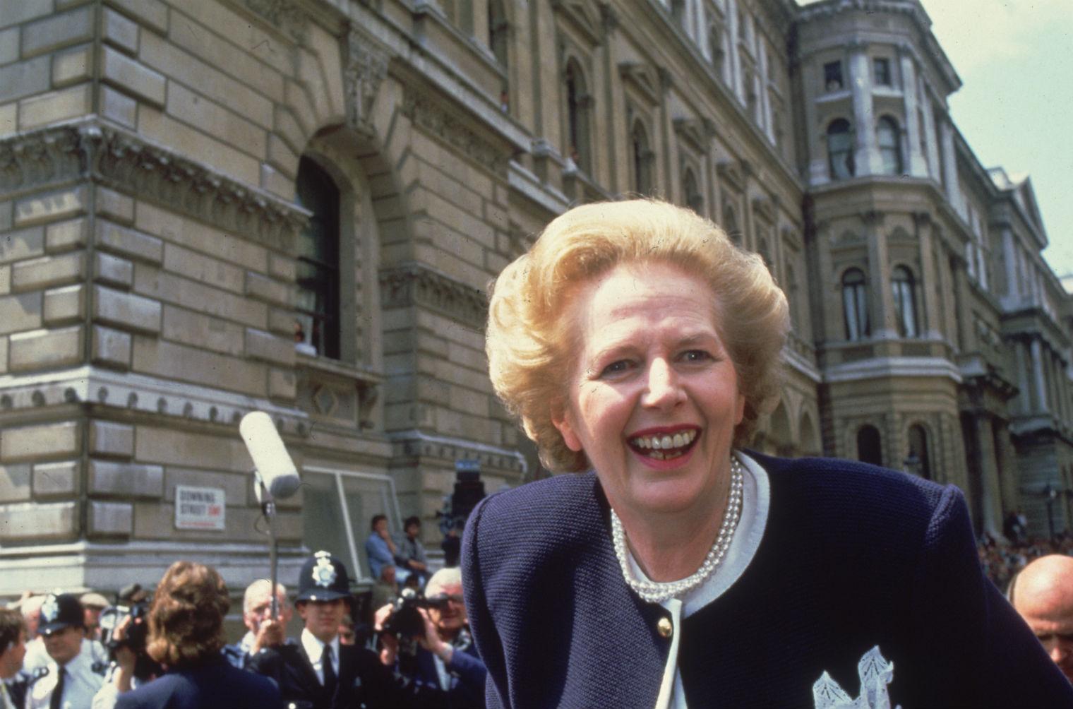 Margaret Thatcher has been named as the most influential woman of the