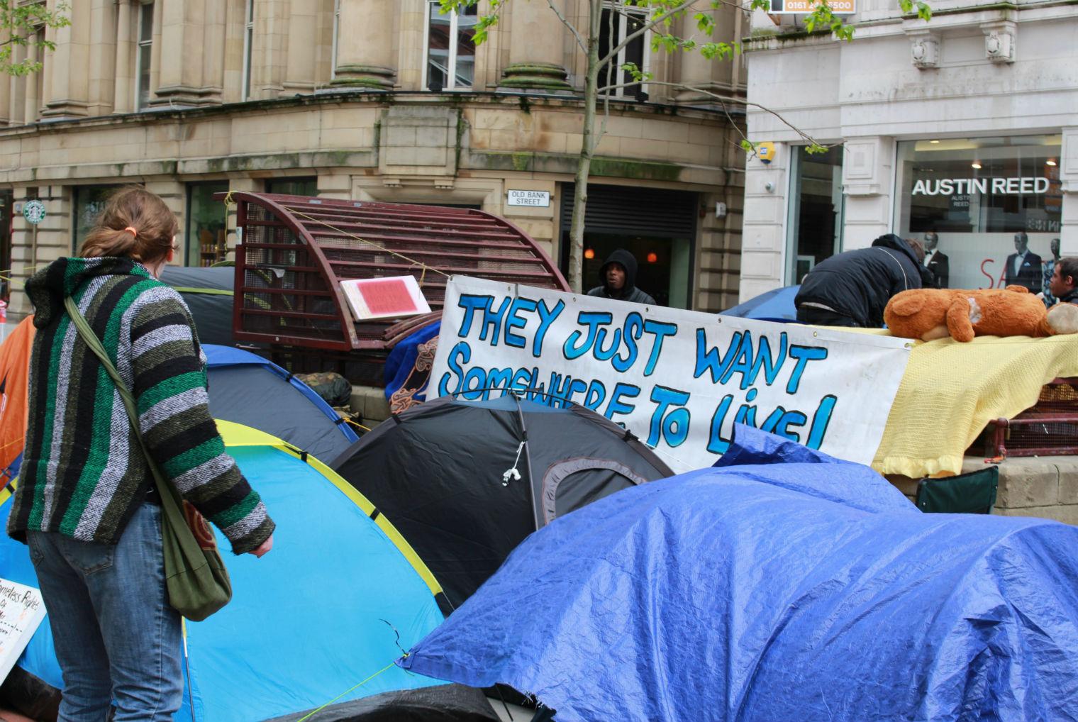 Manchester Has Banned Homeless People From Sleeping In Tents But Doorways Are Ok Indy100 Indy100