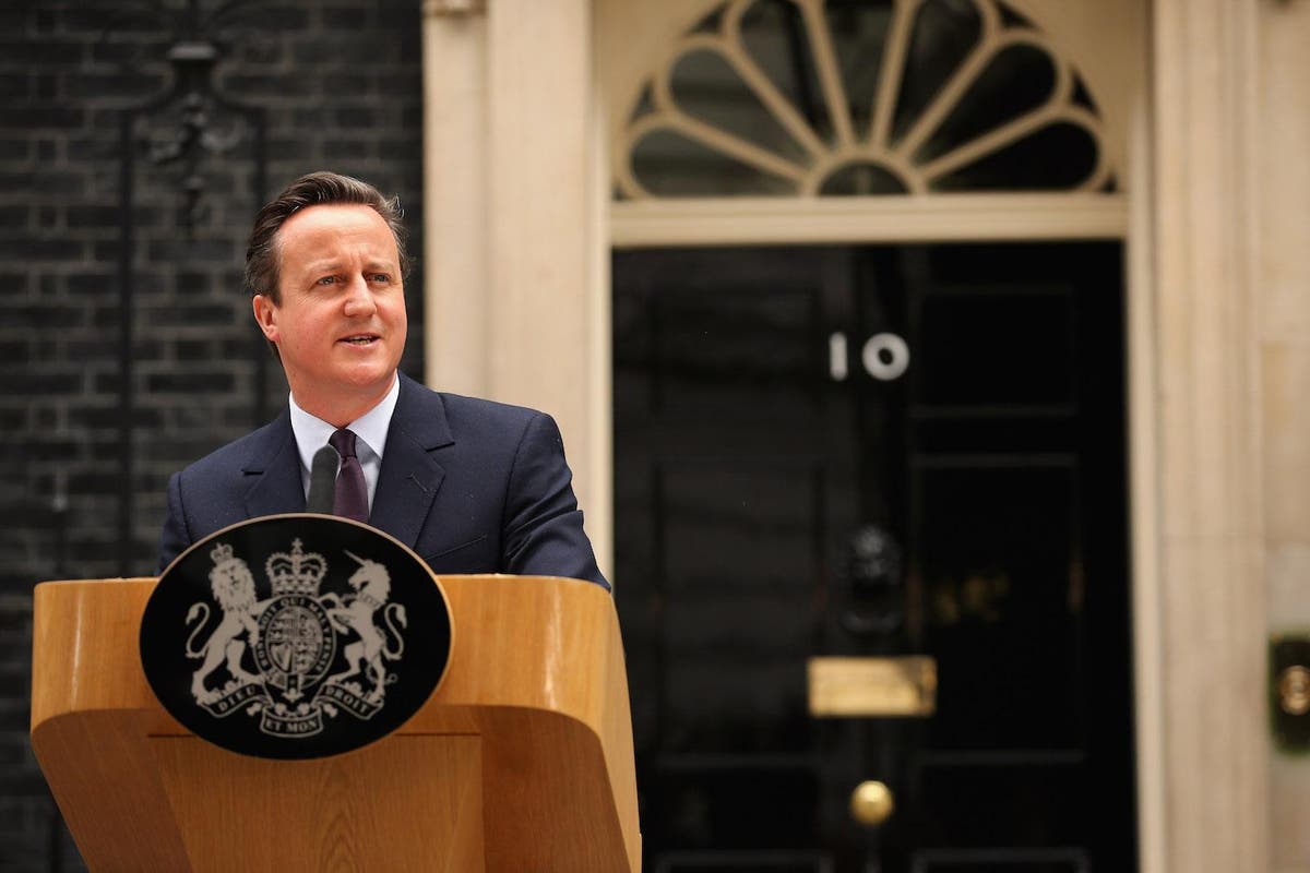 David Cameron tells Boris Johnson to be ‘muscular’ to build green recovery