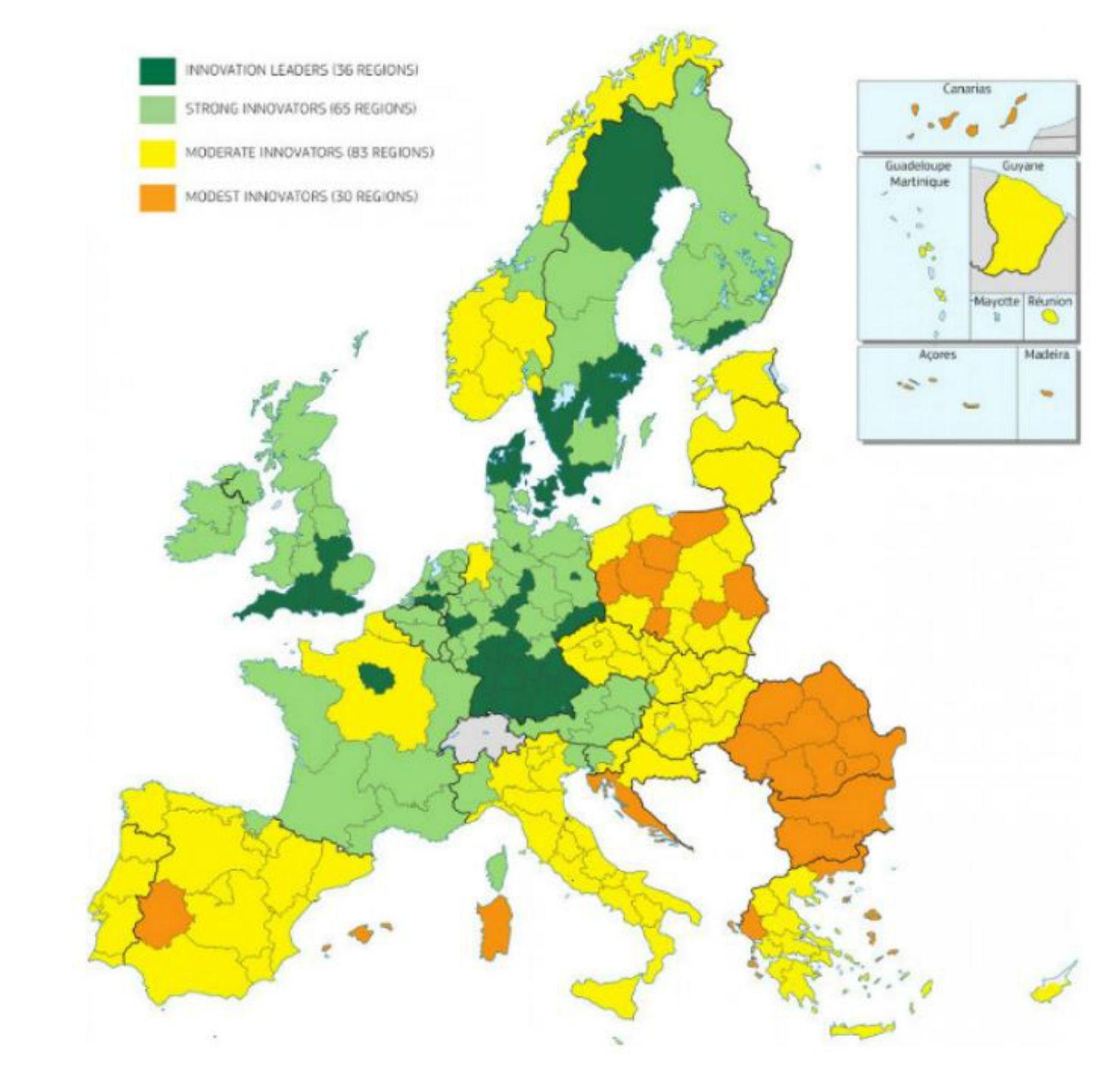 6 maps which show the most innovative parts of Europe indy100 indy100