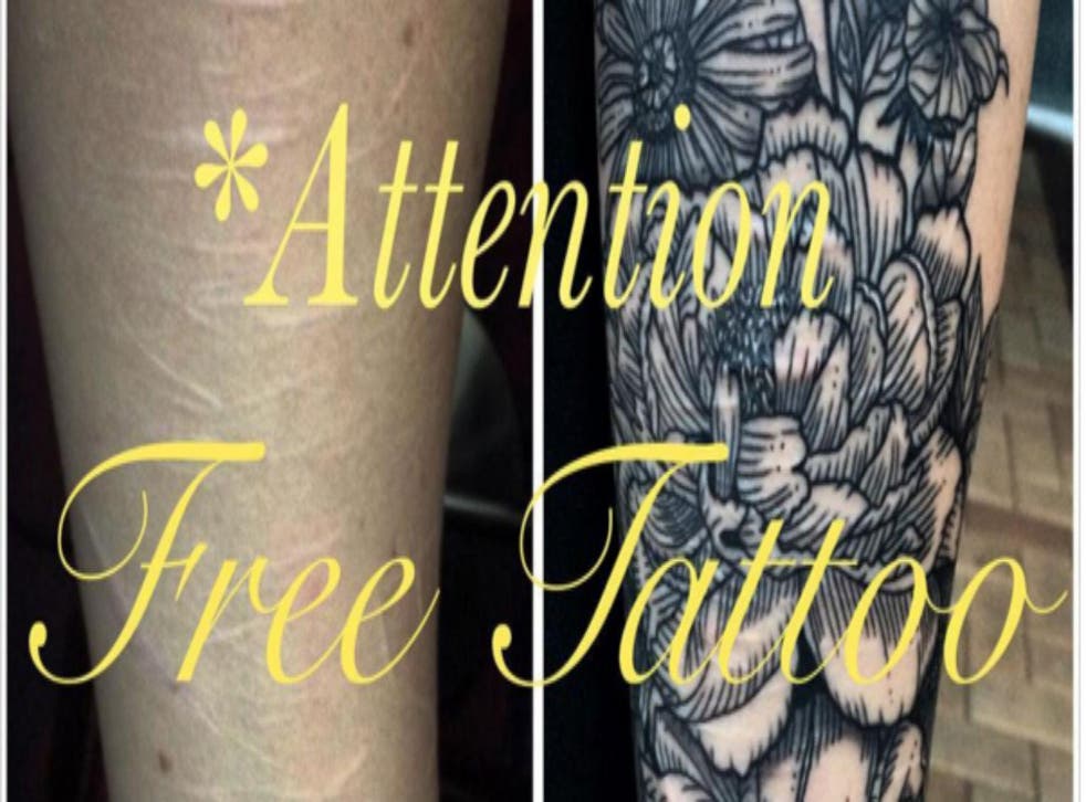 This tattoo artist is giving free tattoos for people with selfharm