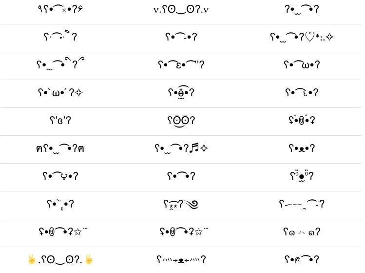How To Unlock Your Phone S Secret Japanese Emoji Keyboard ﾉ ヮ ﾉ ﾟ Indy100 - kawaii faces copy and paste for roblox