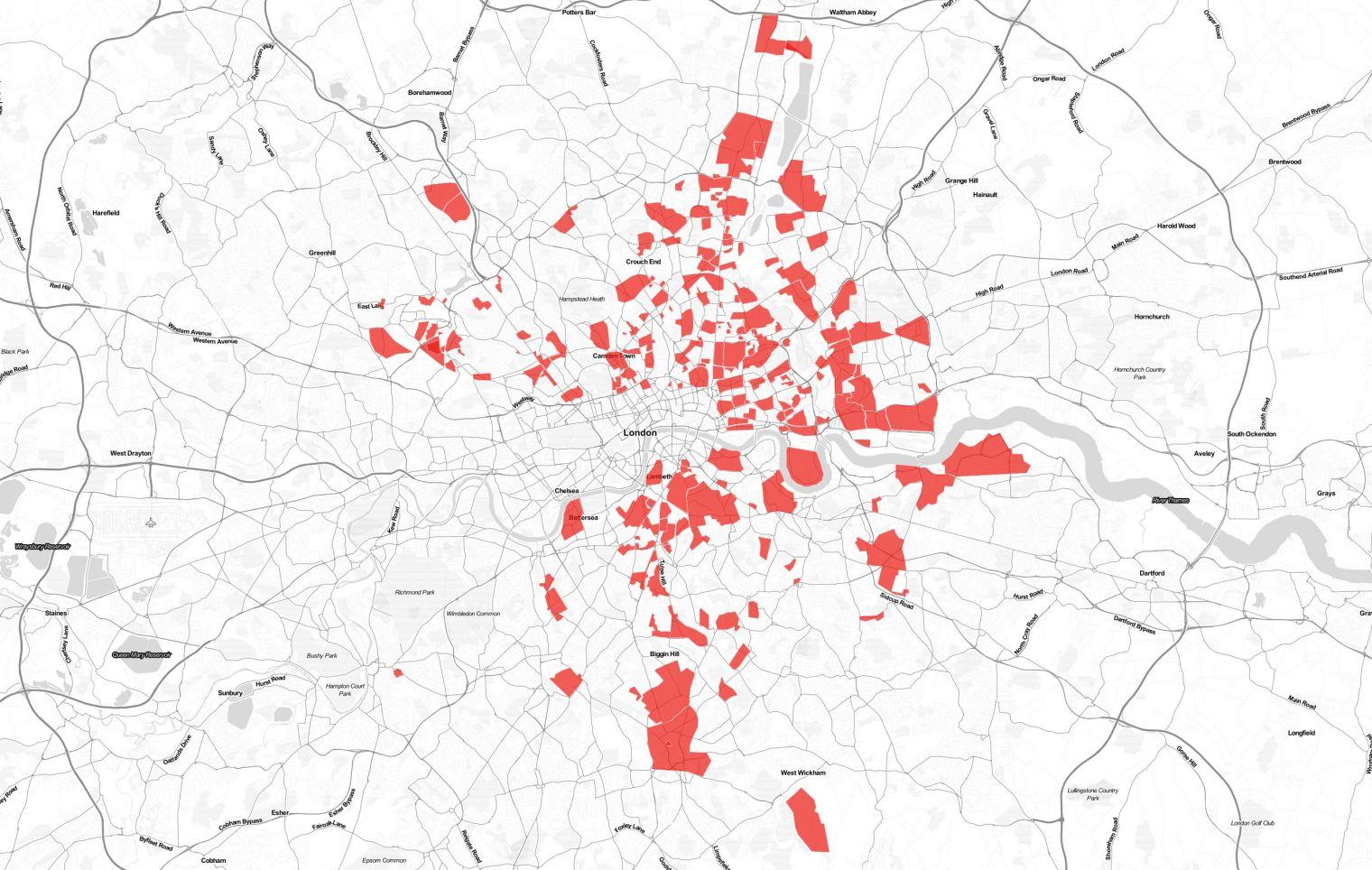 These are London's gang territories in a single map | indy100