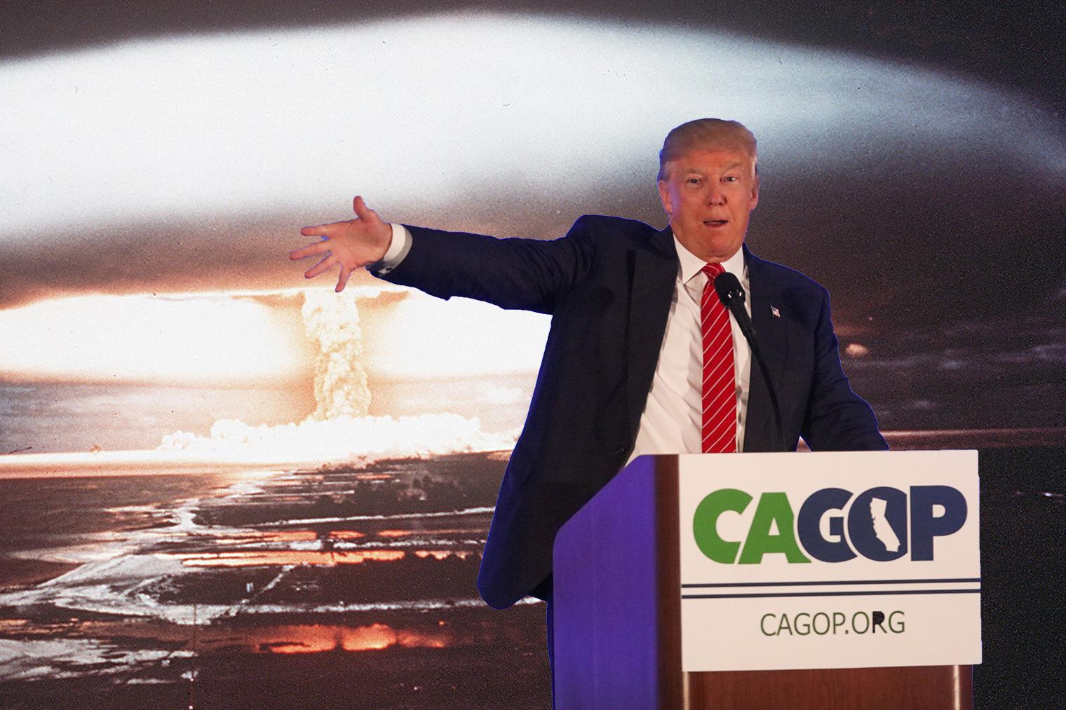 Donald Trump, nuclear bombs and the craziest speech of the year indy100