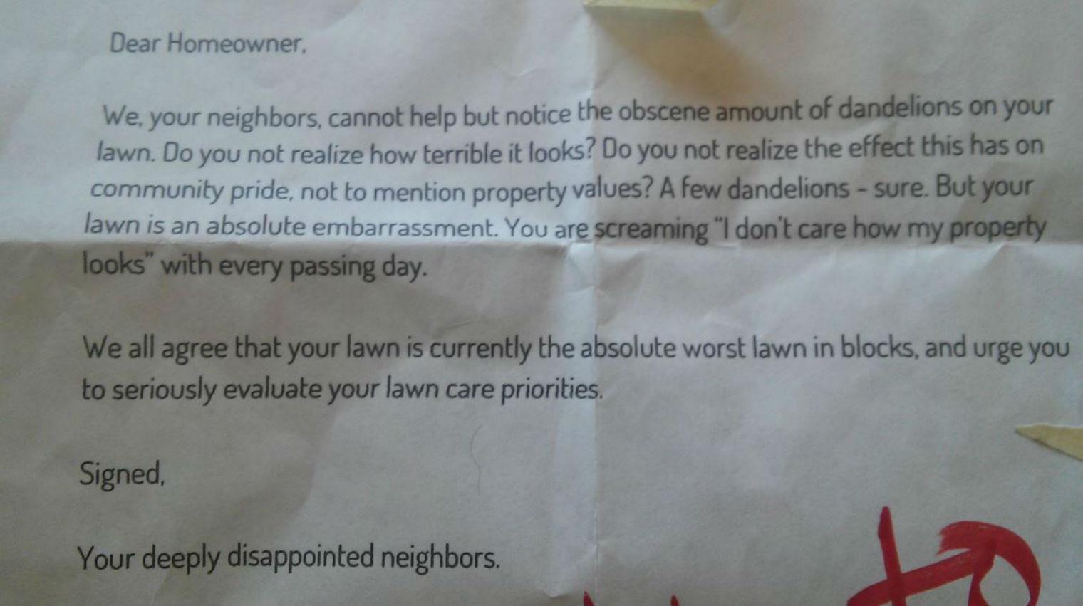 How to write the perfect passive aggressive note - in seven easy
