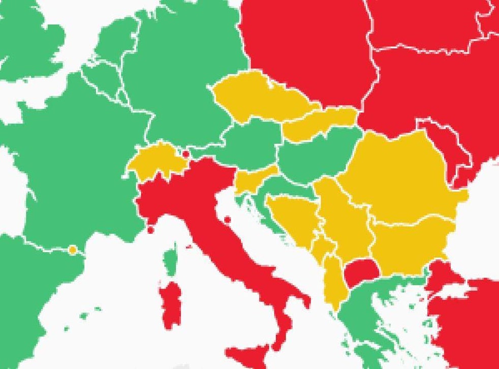 This Map Shows The Best And Worst Countries In Europe To Be Gay Indy100 Indy100