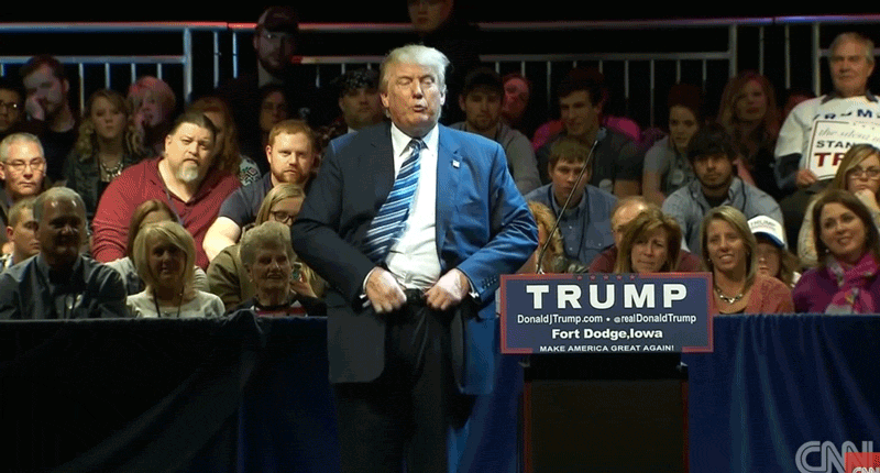 This Donald Trump gif will probably haunt your dreams | indy100 | indy100