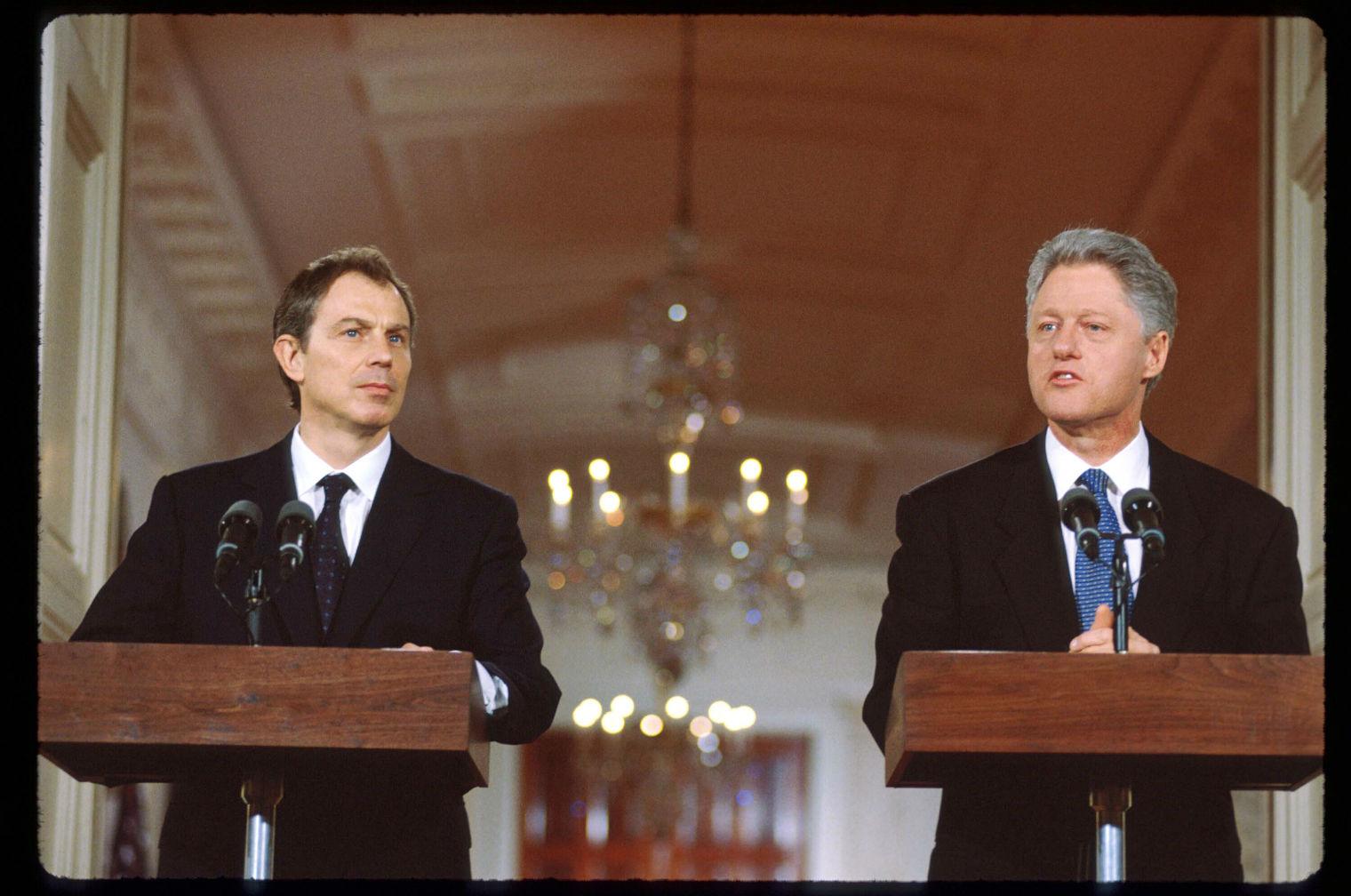 All the times Tony Blair completely ruined Bill Clinton's vibe ...