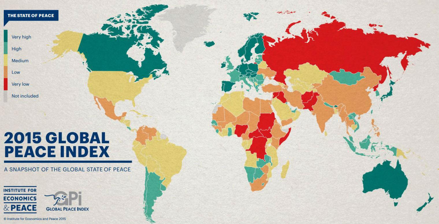 These Are The 10 Most Violent Countries In The World Indy100 Indy100
