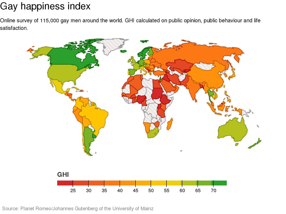 The countries where gay men are happiest | indy100 | indy100