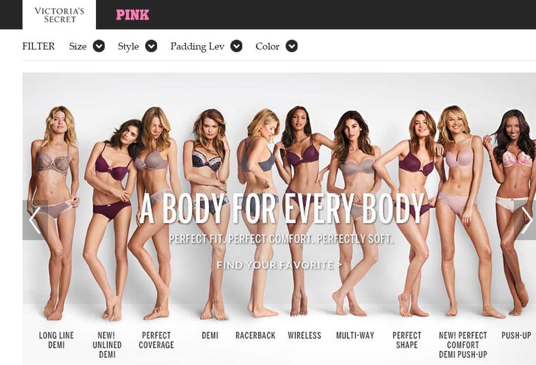 That campaign against the Victoria's Secret 'perfect body' ad It