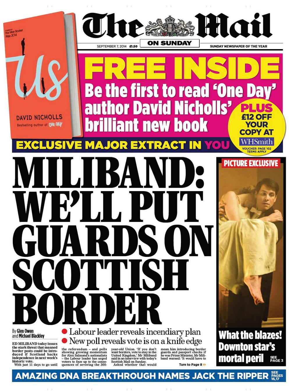 Does Ed Miliband really want guards on the England-Scotland border? |  indy100