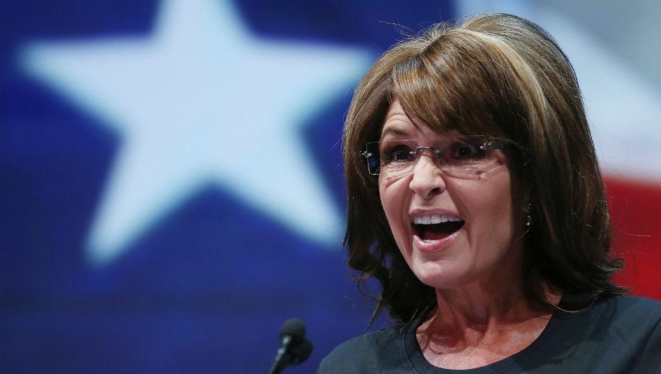 File image: Sarah Palin joins the campaign for Perdue and Loeffler