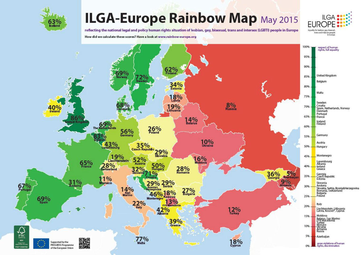 Britain Paves The Way As The Most Progressive Country In Europe For ...