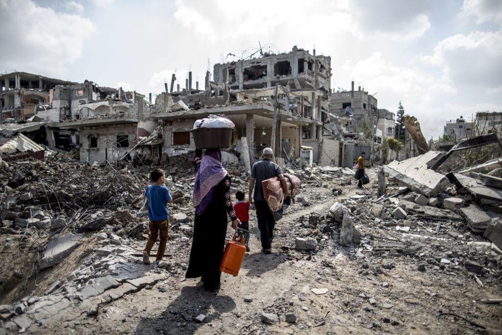 This is what Gaza looks like 28 days after Operation Protective Edge