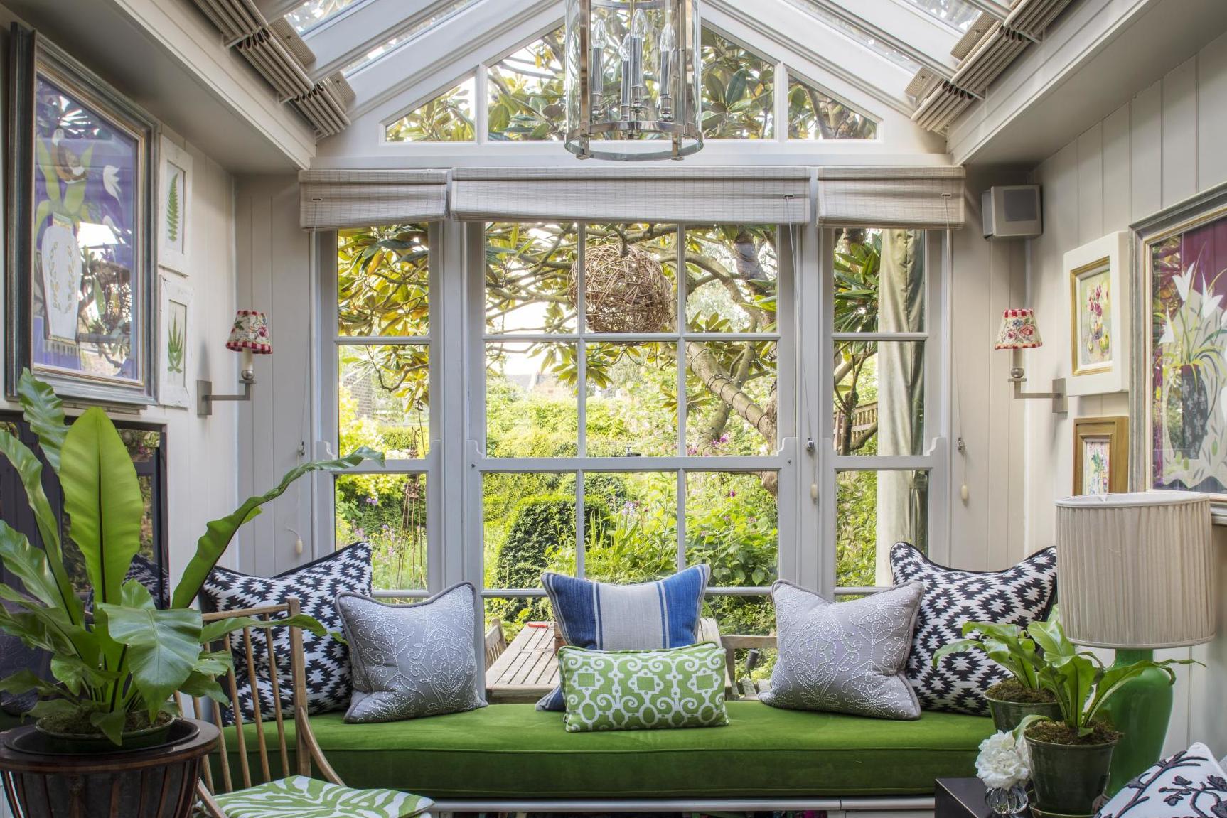 Many in the study were keen to use their space to build a conservatory –bringing the outside in