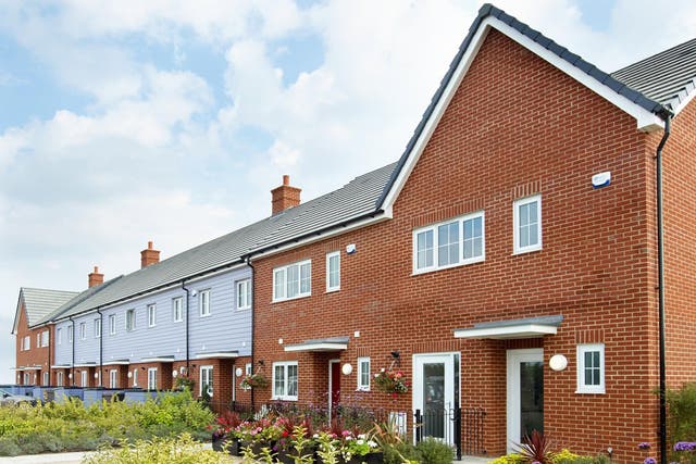 New homes like these are becoming out of reach for the average Briton