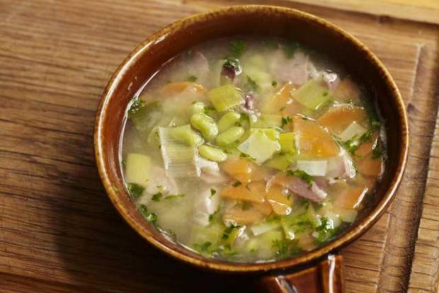 Ham Hock And Flageolet Bean Soup The Independent