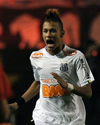 Neymar delivers Copa Libertadores triumph to Santos | The Independent