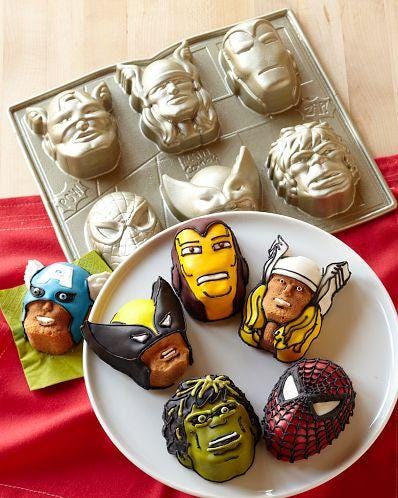 Take a bite out of crime with Marvel comics cake and ...