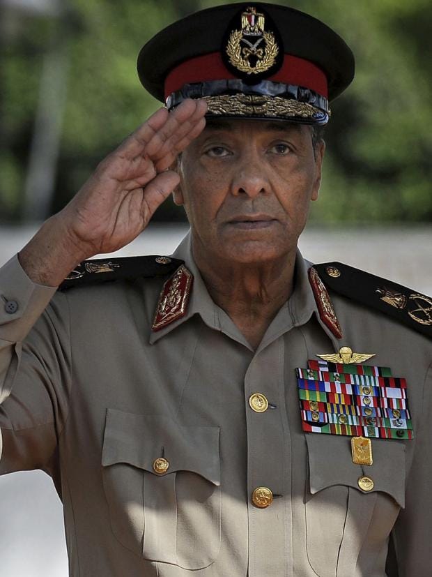 under-fire-the-field-marshal-in-charge-of-egypt-the-independent