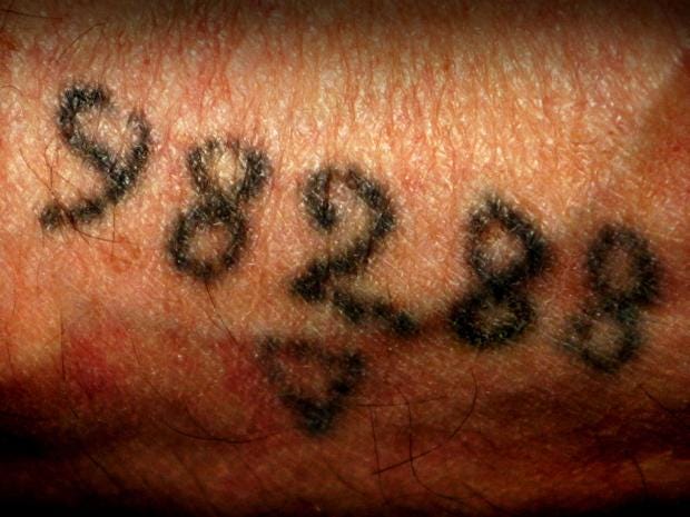 The Families Who Passed On Their Holocaust Tattoo The Independent   51844254 