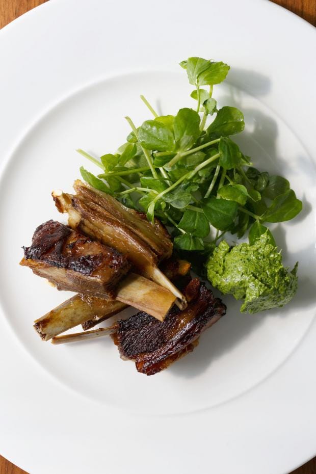 Slow-cooked lamb breast ribs | The Independent