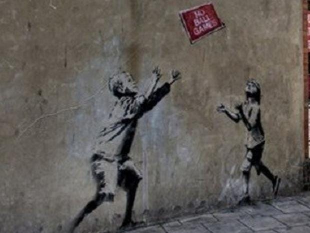 of the month argument Ball the Games: the Removing from defeats street No work Banksyâs