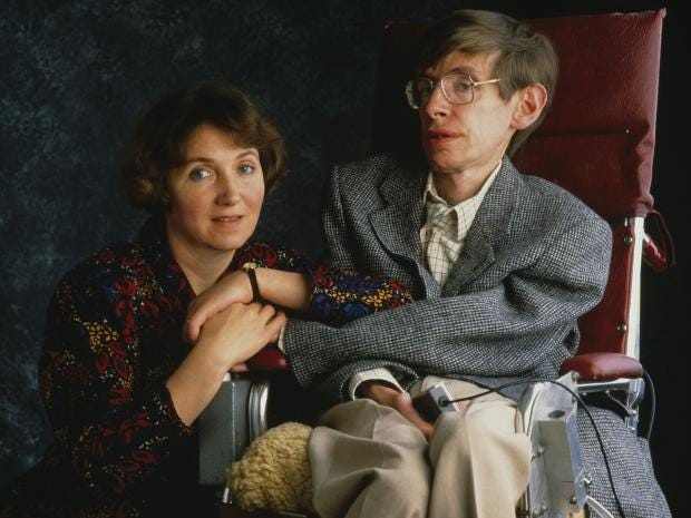 Stephen Hawking On Life The Universe And Marriage The Independent 