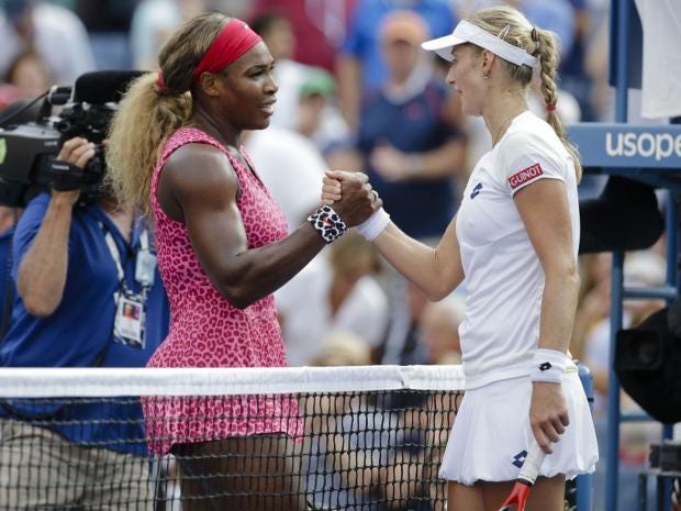 Ekaterina Makarova vs Caroline Wozniacki 2R Highlights ...