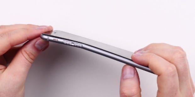 phone that bends in half