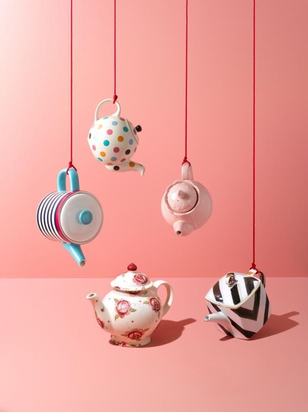 The best teapots From spots and stripes to roses, these dainty designs