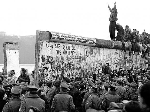 Fall Of The Berlin Wall: The Hertha Football Fans Caught On The Wrong ...