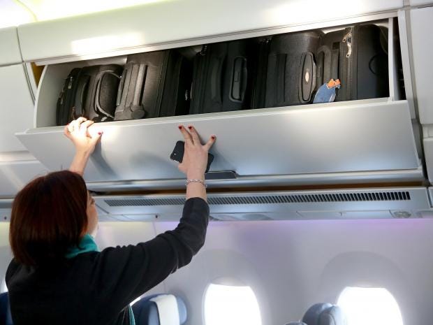 Carry-on baggage guidelines shrink but airline passengers are told ...